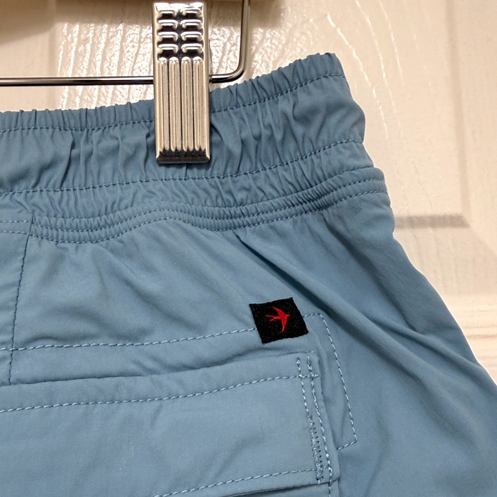 NWT Relwen Airtex Hybrid Short 6.5" in Dust Blue - Picture 8 of 10